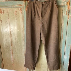 Pendleton wool plaid trousers